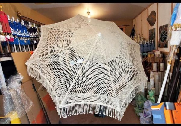 Macrame Ομπρέλλα Στρογγυλή - Image 6
